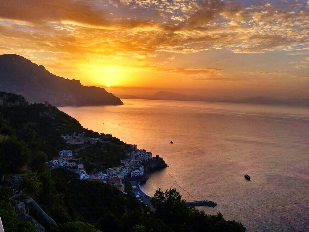 Villa La Rosa Del Mare Amalfi Exterior foto